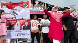 Kampanye Akbar SraGam, Ribuan Massa Pendukung Bersorak Tuntaskan dan Lanjutkan 18 Program Uggulan