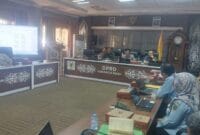 Rapat Komisi II DPRD Berau berserta jajaranya mengundang Direktur Perumda Batiwakkal, Dewas dan pihak Pemkab Berau terkait persoalan kenaikan tarif air, Selasa, (08/1)