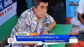 Anggota Komisi II DPRD Berau, Agus Uriansyah, gelar reses I di wilayah Dapil II, Kilo meter 32, Jalan Tipalayo RT 15, berlanjut di Kampung Sembakungan dan Sambaratta, Kecamatan Gunung Tabur, kemarin, Sabtu 8 Februari 2025