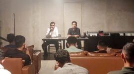 Discussion wacana agenda event turnamen bola voli cup, Ketum PBVSI Berau Agus Uriansyah didampingi Sekertaris Umum PBVSI Berau, Puguh Suprianto. Dihadiri PBVSI dan pihak terkait lainnya. Selasa malam kemarin, 6 Mei 2025 di Kafe Jln Durian III, Berau