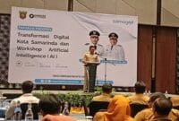 Paparan Progres Transformasi Digital Kota Samarinda & Workshop Artifical Intelligence (AI) di Samarinda