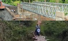 Pemerintah Kabupaten Bulungan Bangun Jembatan Penghubung di Kecamatan Peso Diperkirakan Rampung Desember Ini