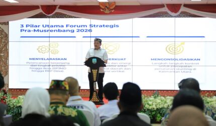 Pemprov Kaltara Matangkan Strategi Tekan Stunting