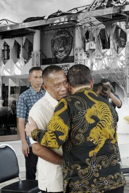 Wagub Kaltara Tinjau Lokasi Kebakaran Kantor Bupati Bulungan, Pastikan Pemulihan Pelayanan Berjalan