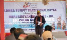 Hari Bhayangkara ke-80: Pemprov Kaltara Apresiasi Lomba Sumpit Tradisional Gelaran Polda