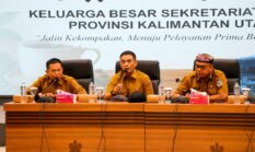 Jaga Kekompakan dan Kinerja, Pesan Sekprov Denny untuk ASN Kaltara