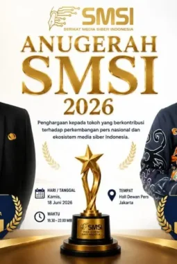 Dua Pemimpin Daerah Kaltara Raih Penghargaan Nasional di Anugerah SMSI 2026