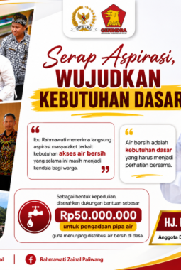 Pastikan Akses Kebutuhan Dasar, Warga Desa Terima Bantuan Pipa Air Bersih ‎ ‎